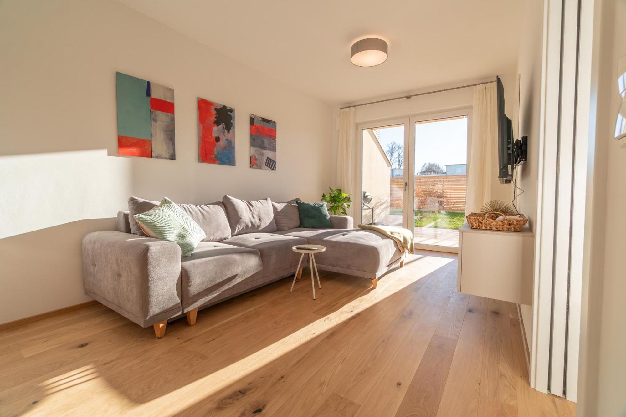 Die Gartenlounge In Bad Aibling Eksteriør bilde