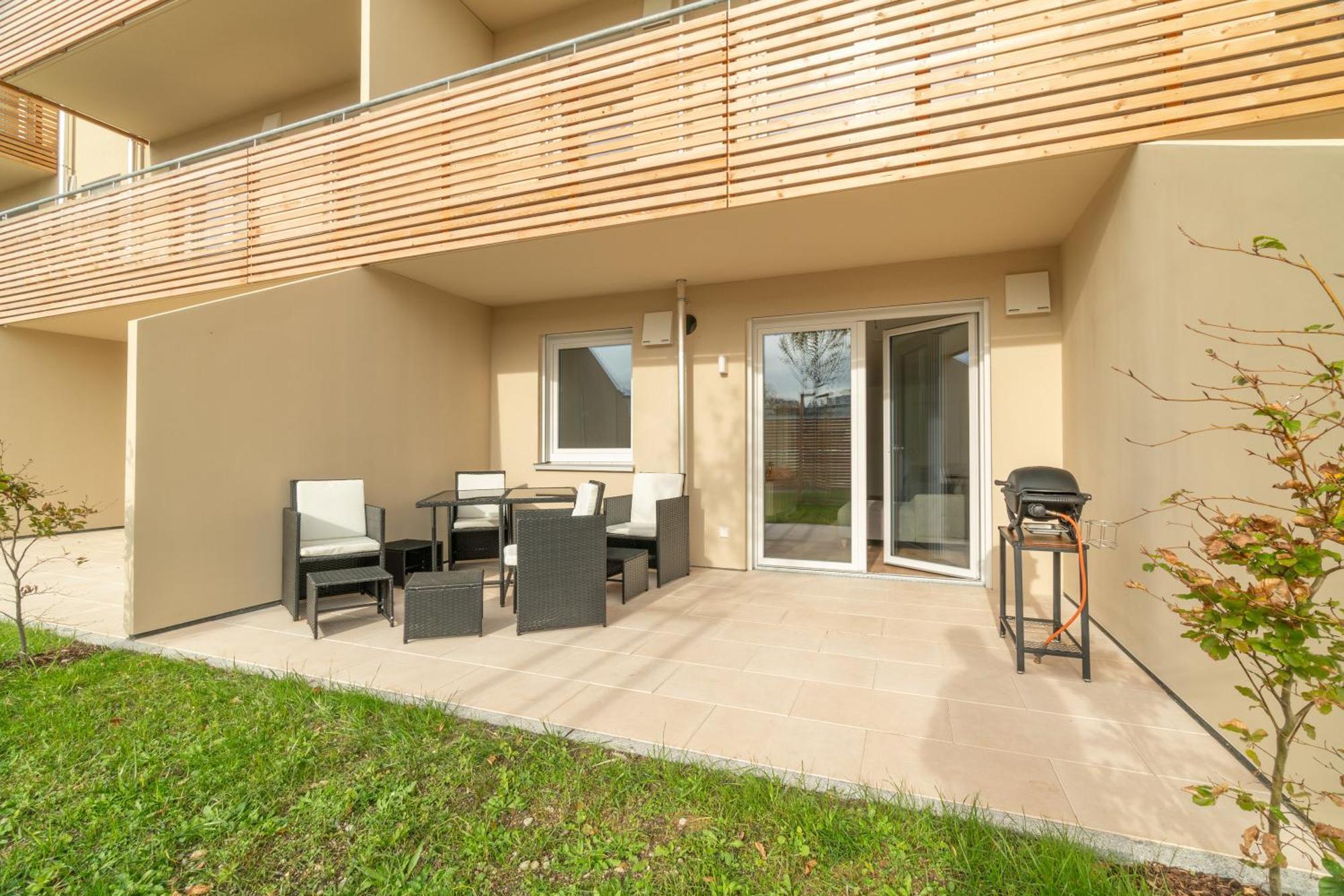 Die Gartenlounge In Bad Aibling Eksteriør bilde
